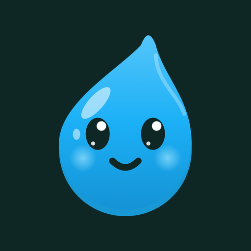 Sipra water tracker app icon